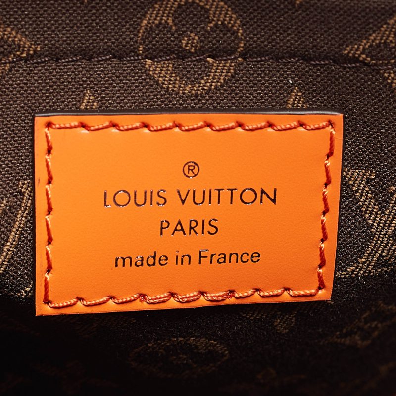 Louis Vuitton Orange Epi Leather Alma Backpack - Barde - Image 6