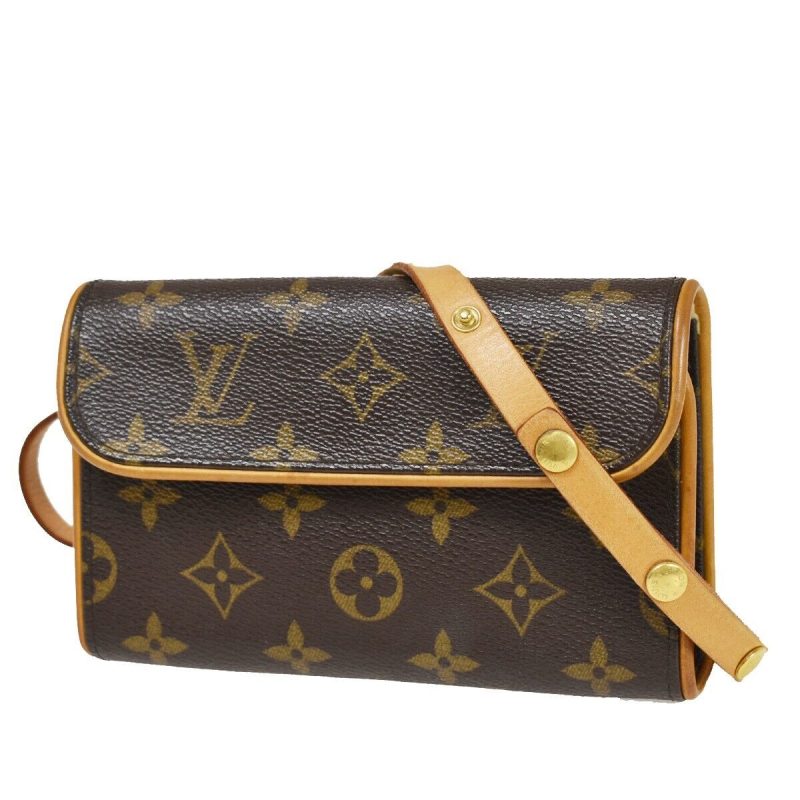Louis Vuitton Pochette Florentine  Canvas Clutch Bag - Barde