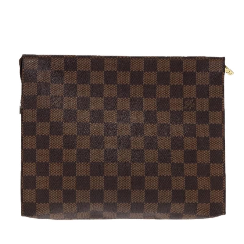 Louis Vuitton Poche Toilette  Canvas Clutch Bag - Barde - Image 2