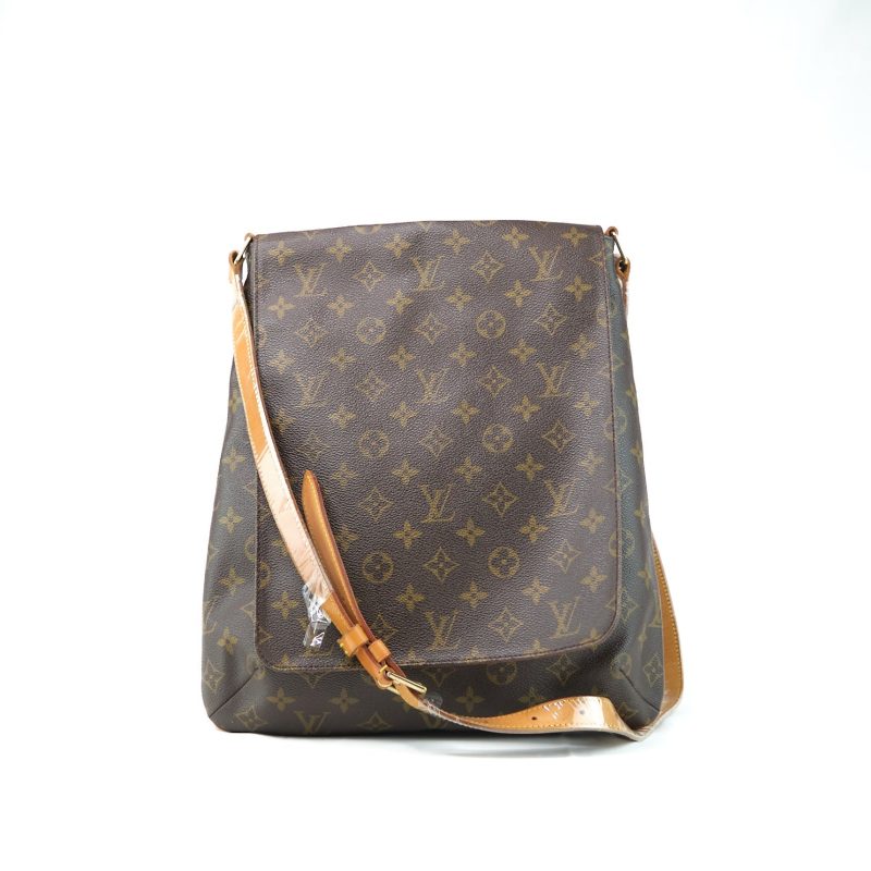 Louis Vuitton Monogram Musette Salsa GM Canvas Shoulder Bag in New Condition - Barde