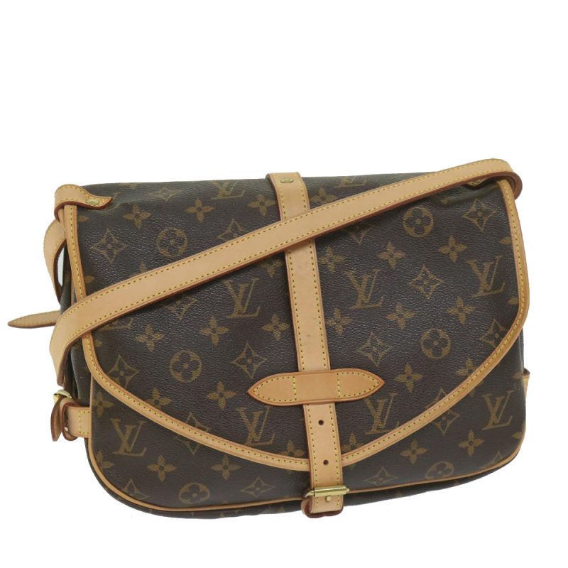 Louis Vuitton Saumur  Canvas Shoulder Bag - Barde