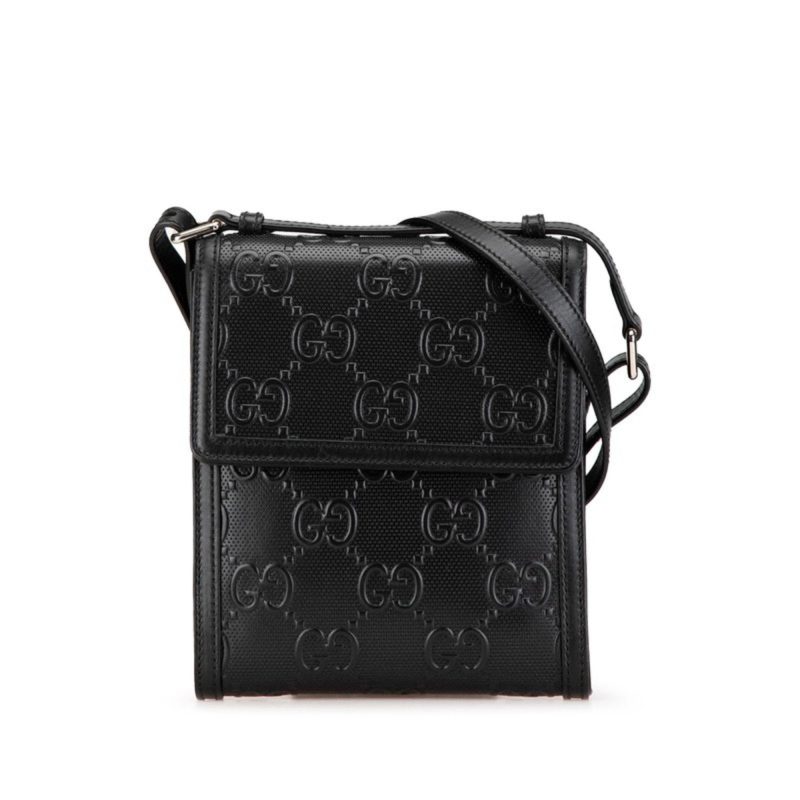 Gucci  Pvc Leather Messenger Bag Shoulder Bag (Pre-Owned) - Barde