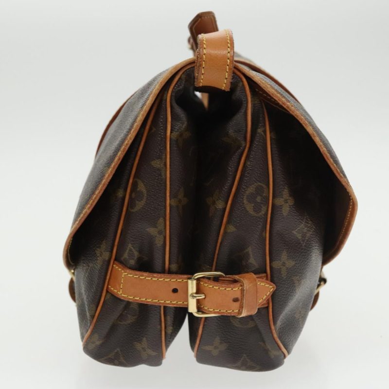 Louis Vuitton Saumur 30  Canvas Shoulder Bag - Barde - Image 4