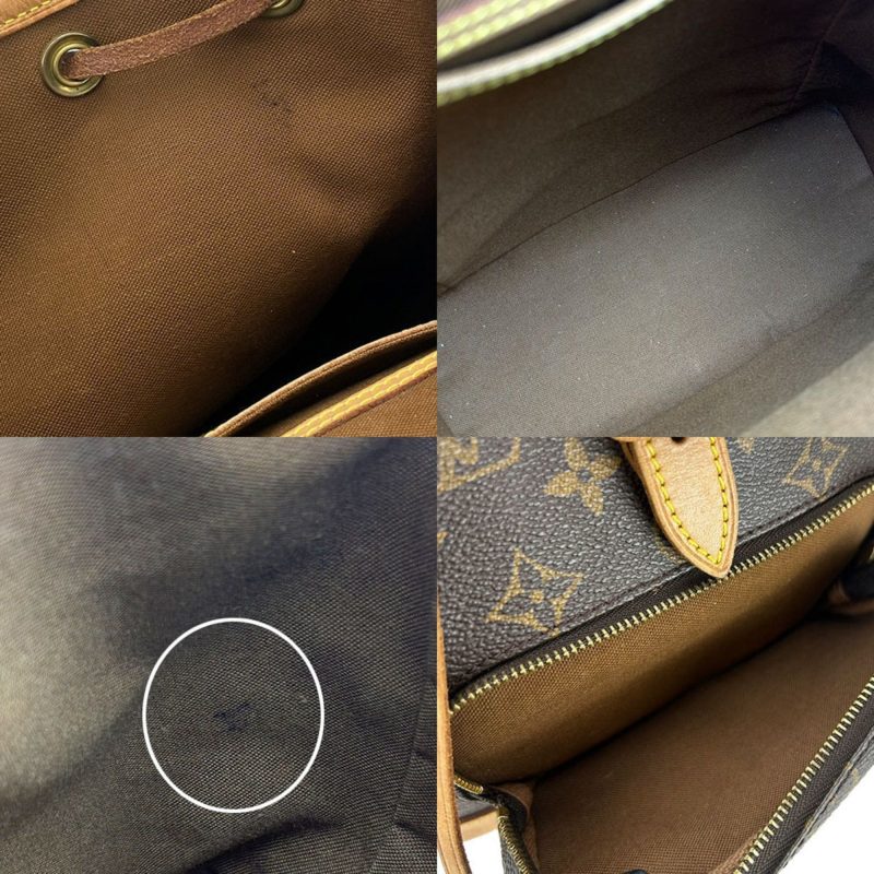 Louis Vuitton Montsouris  Canvas Backpack Bag - Barde - Image 6