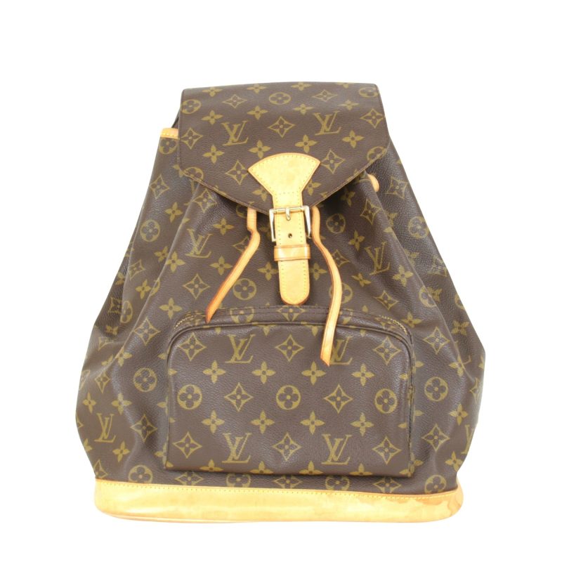 Louis Vuitton Montsouris  Canvas Backpack Bag - Barde