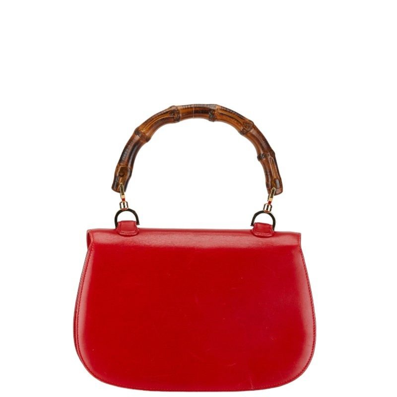 Gucci  Leather Handbag Shoulder Bag (Pre-Owned) - Barde - Image 4