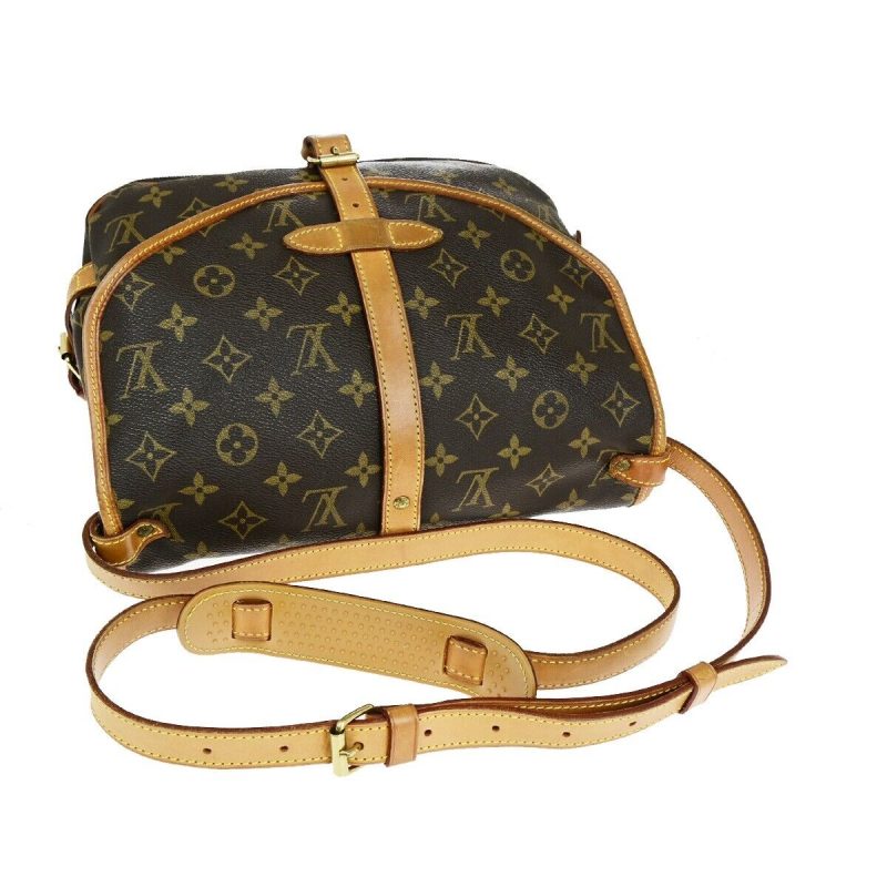Louis Vuitton Saumur 30  Canvas Shoulder Bag - Barde - Image 4