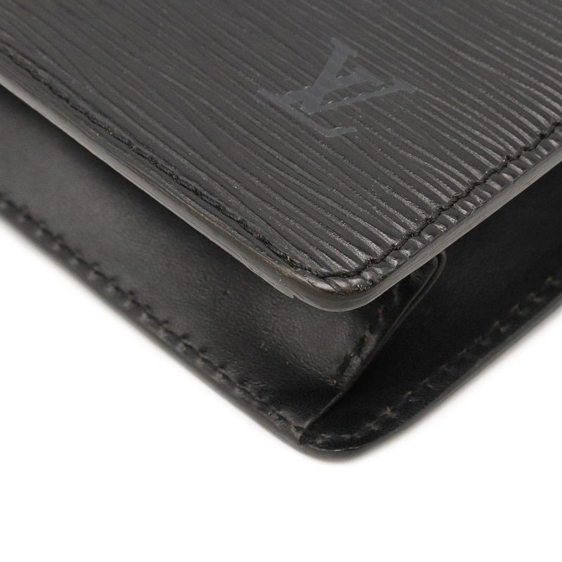 Louis Vuitton Pochette  Leather Clutch Bag - Barde - Image 3