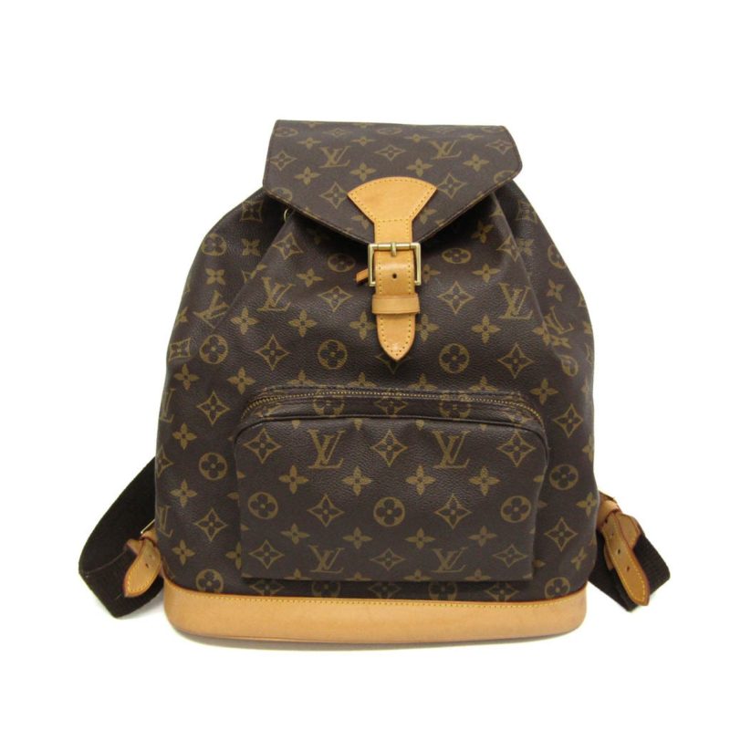 Louis Vuitton Montsouris  Canvas Backpack Bag - Barde