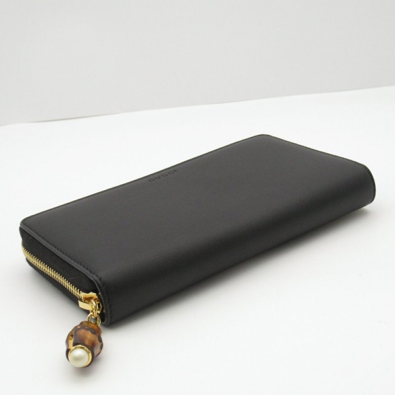 Gucci Bamboo  Leather Wallet  () - Barde - Image 3