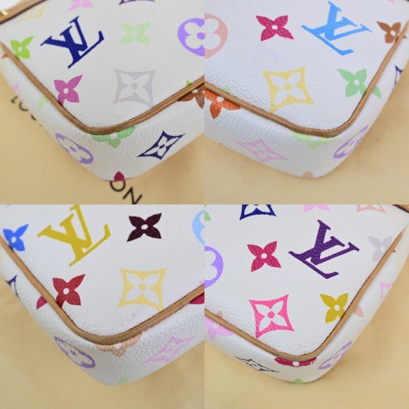 Louis Vuitton Pochette Accessoire  Canvas Clutch Bag - Barde - Image 6
