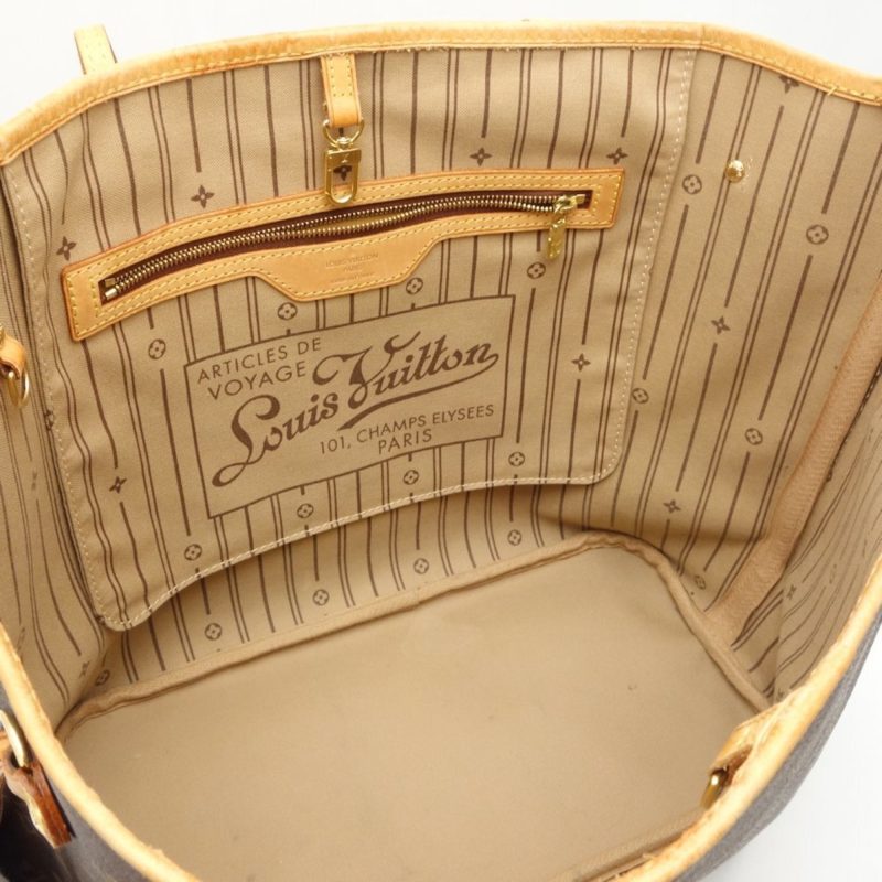 Louis Vuitton Neverfull Mm  Canvas Tote Bag - Barde - Image 3