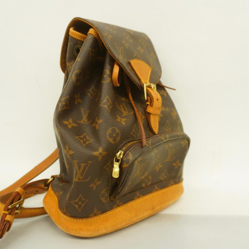 Louis Vuitton Montsouris  Canvas Backpack Bag - Barde - Image 4