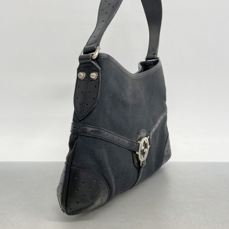 Gucci  Canvas Leather Handbag (Pre-Owned) - Barde - Image 2