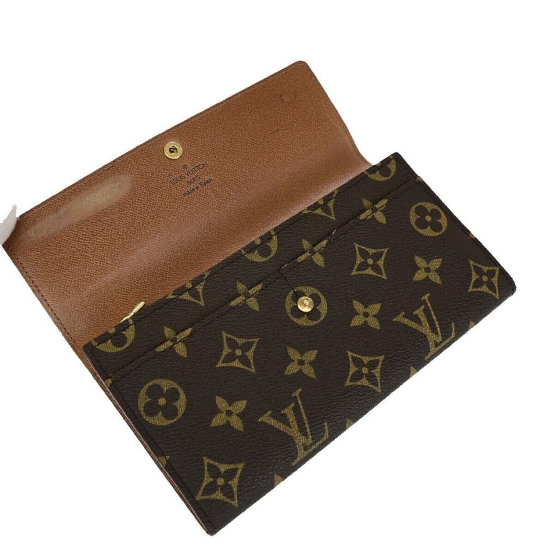 Louis Vuitton Sarah  Canvas Wallet - Barde - Image 5