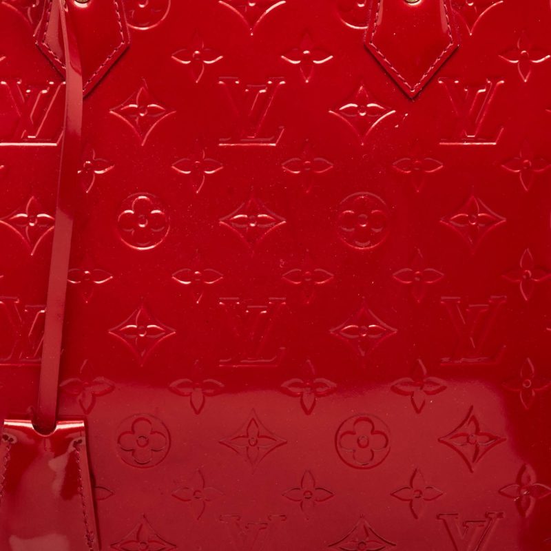 Louis Vuitton Pomme D’amour Monogram Vernis Alma Gm Bag - Barde - Image 6