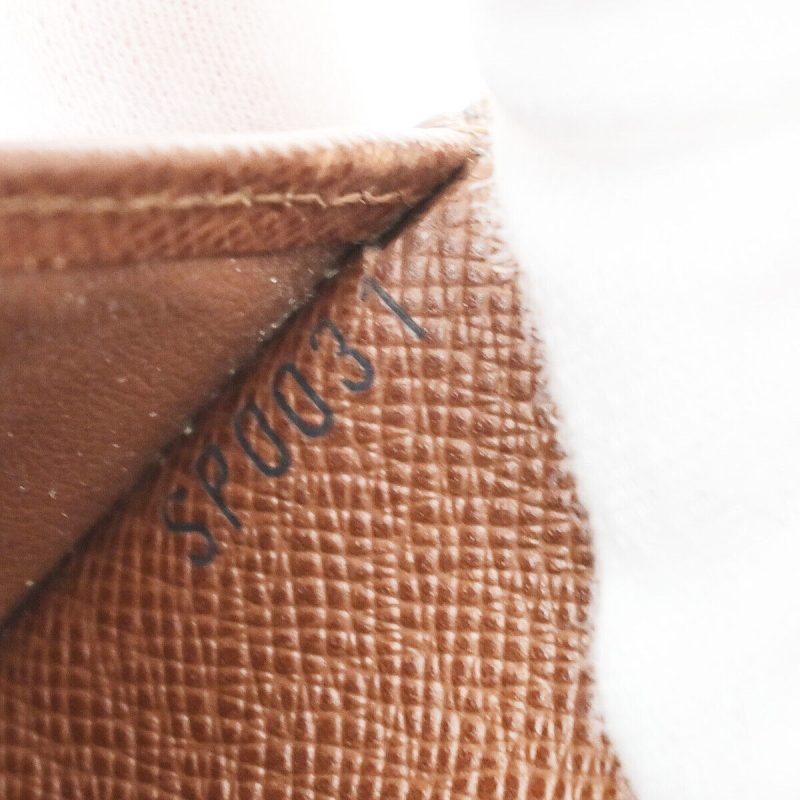 Louis Vuitton Porte Tresor Etui Papier  Canvas Wallet - Barde - Image 6