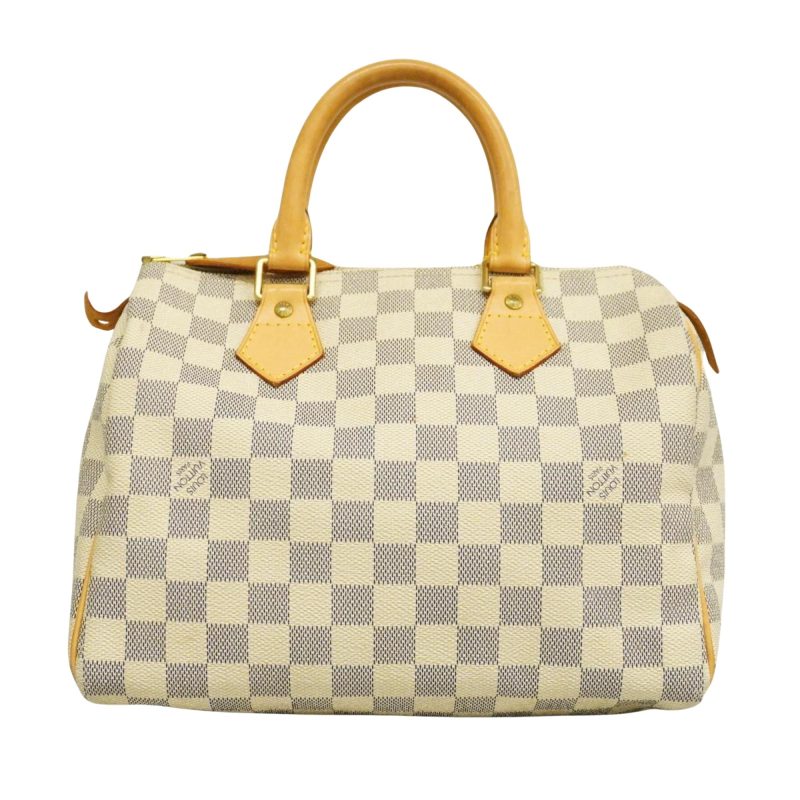 Louis Vuitton Speedy 25  Canvas Handbag - Barde