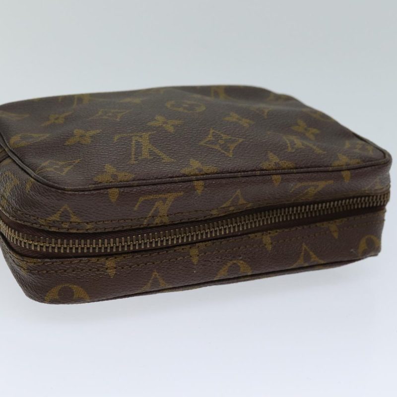 Louis Vuitton Poche Toilette 19  Canvas Clutch Bag - Barde - Image 4