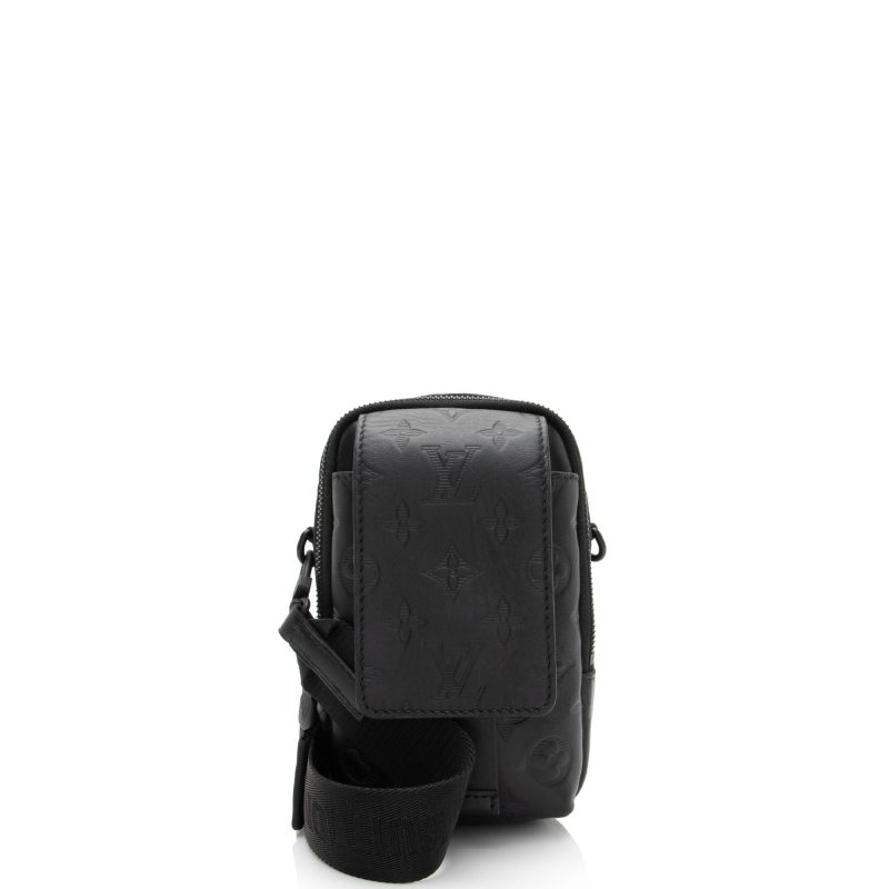 Louis Vuitton Monogram Shadow Double Phone Pouch - Barde