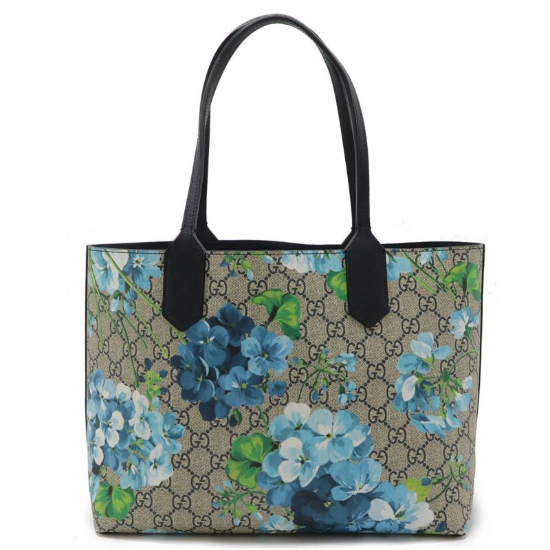 Gucci Gg Blooms  blue  Navy Gg Supreme Shoulder Bag Tote Bag (Pre-Owned) - Barde