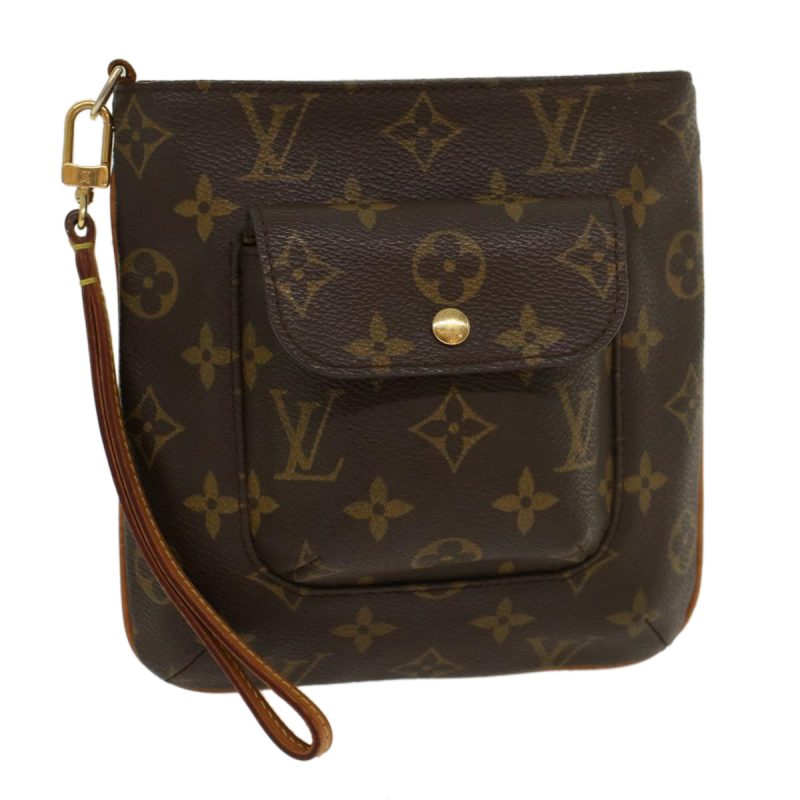 Louis Vuitton Partition  Canvas Clutch Bag - Barde