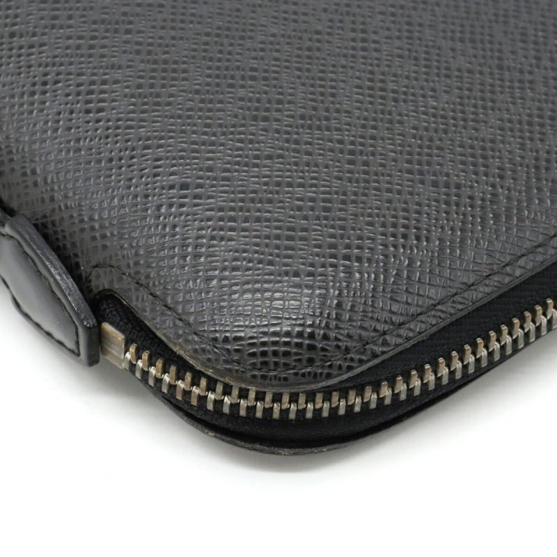 Louis Vuitton Taiga Leather Organizer Travel Case Black - Barde - Image 3