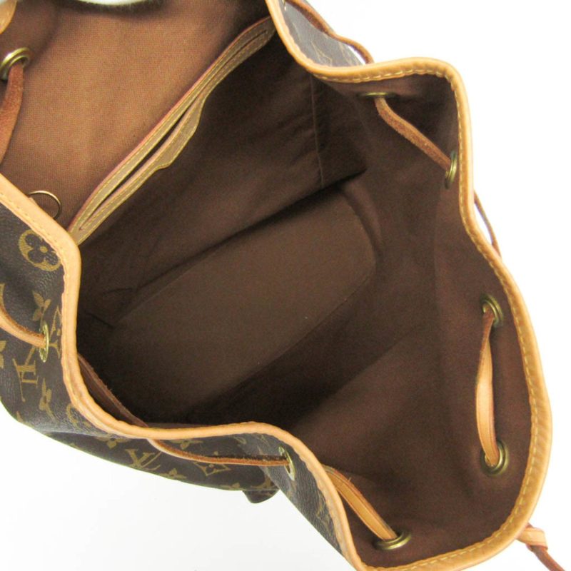 Louis Vuitton Montsouris  Canvas Backpack Bag - Barde - Image 4