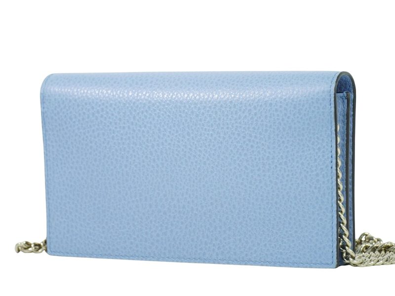 Gucci Wallet On Chain  Leather Clutch Bag (Pre-Owned) - Barde - Image 2