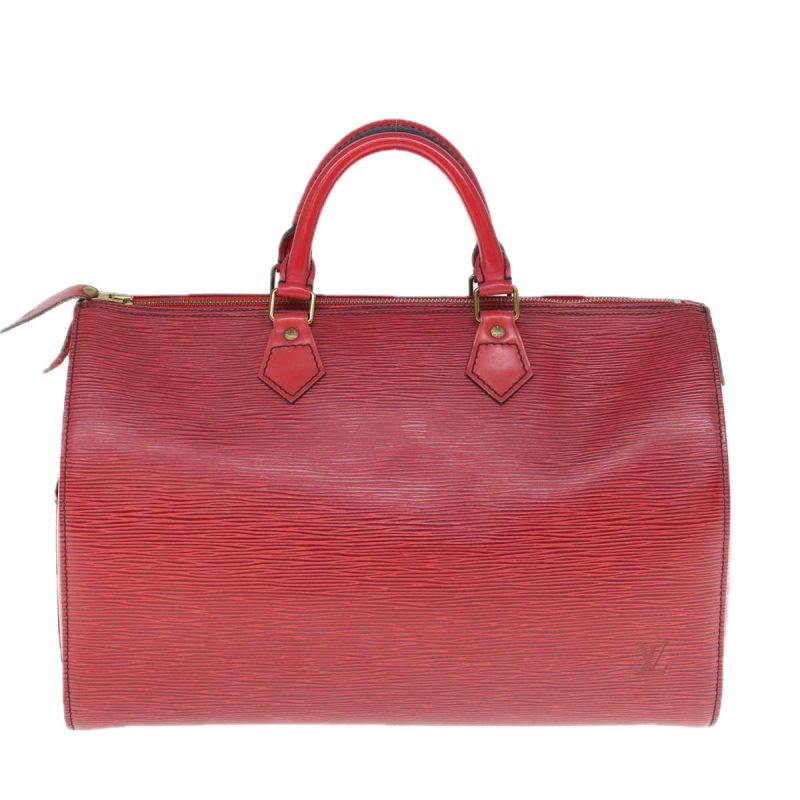Louis Vuitton Speedy 35  Leather Tote Bag - Barde