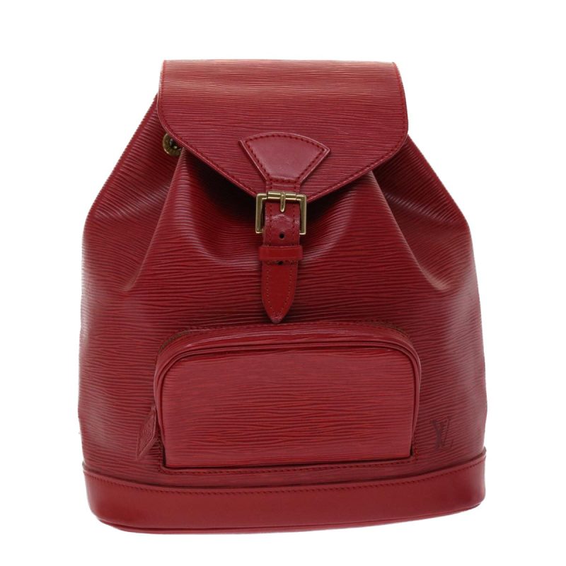 Louis Vuitton Montsouris  Leather Backpack Bag - Barde
