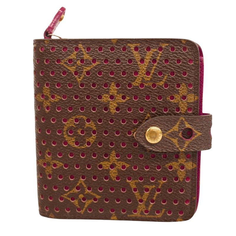 Louis Vuitton Perfo Compact  Canvas Wallet - Barde