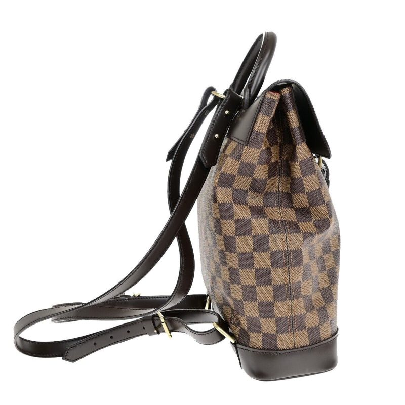 Louis Vuitton Soho  Canvas Backpack Bag - Barde - Image 4