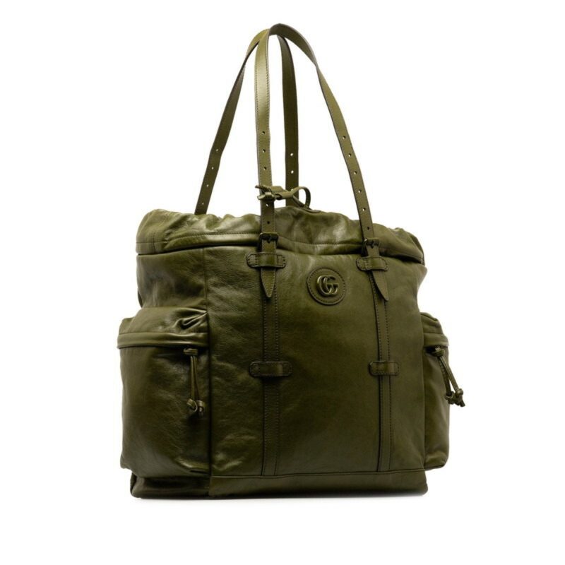 Gucci  Leather Tote Bag (Pre-Owned) - Barde - Image 2