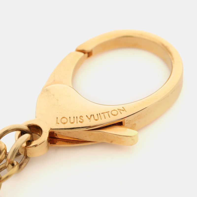 Louis Vuitton Resin Gold Tone Naif Key Holder & Bag Charm - Barde - Image 3