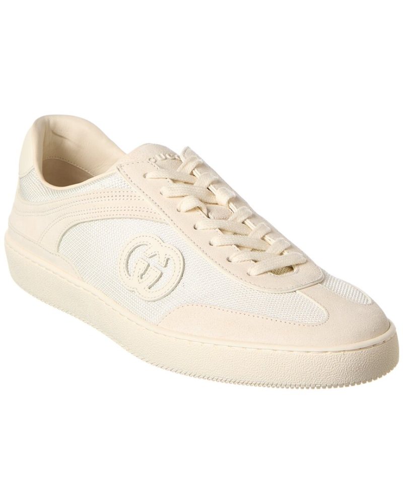 Gucci Mesh & Suede Sneaker - Barde