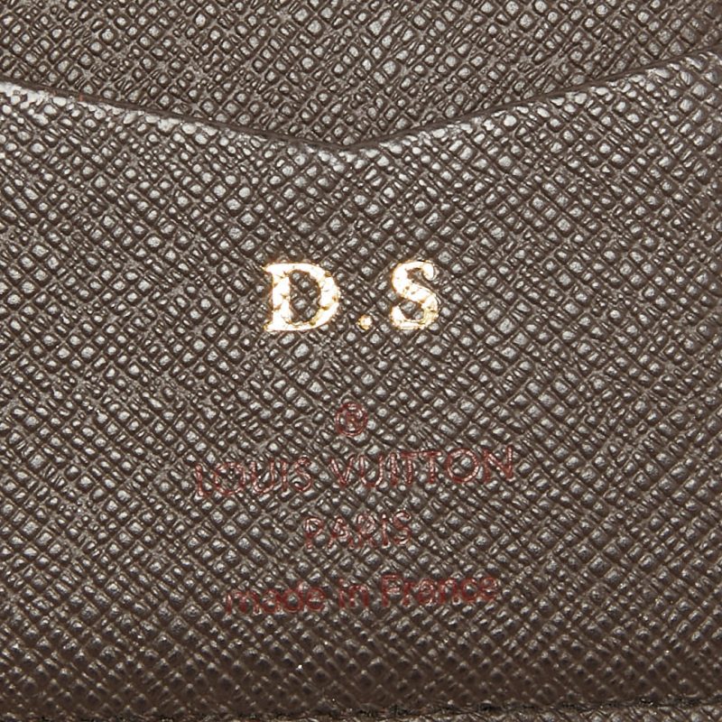 Louis Vuitton Damier Ebene Canvas Pocket Organizer - Barde - Image 3