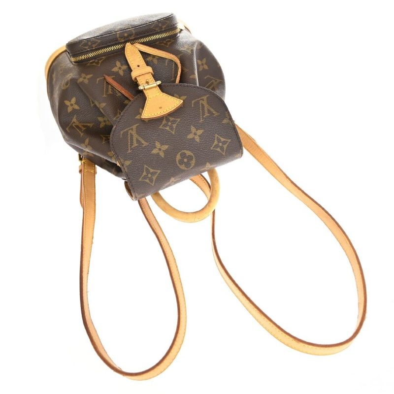 Louis Vuitton Montsouris  Canvas Backpack Bag - Barde - Image 4