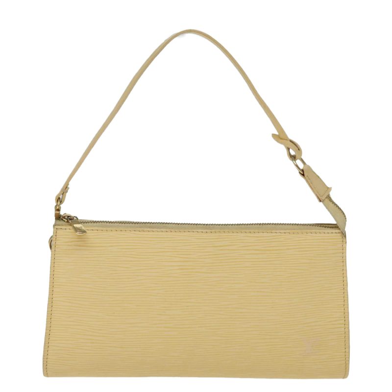 Louis Vuitton Pochette Accessoire  Leather Clutch Bag - Barde