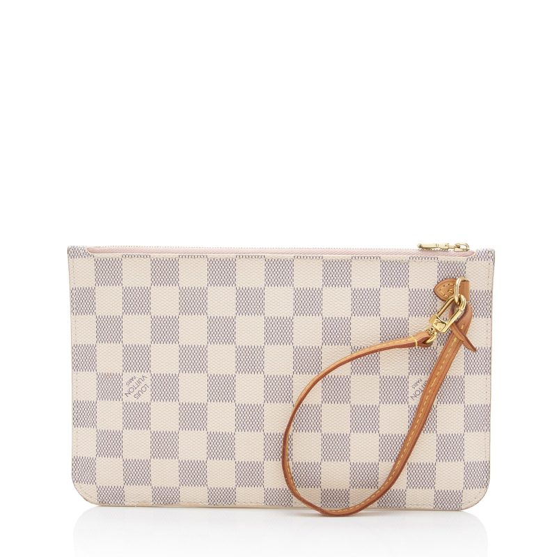 Louis Vuitton Damier Azur Neverfull MM Pochette - Barde - Image 3