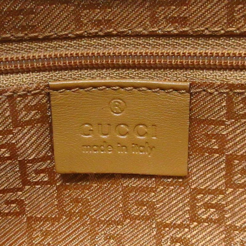 Gucci Bamboo  Suede Shoulder Bag () - Barde - Image 6