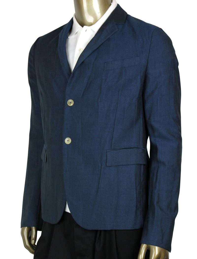 Gucci Men's Formal blue Saphire Wool / Mohair 2 Buttons Jacket - Barde - Image 3