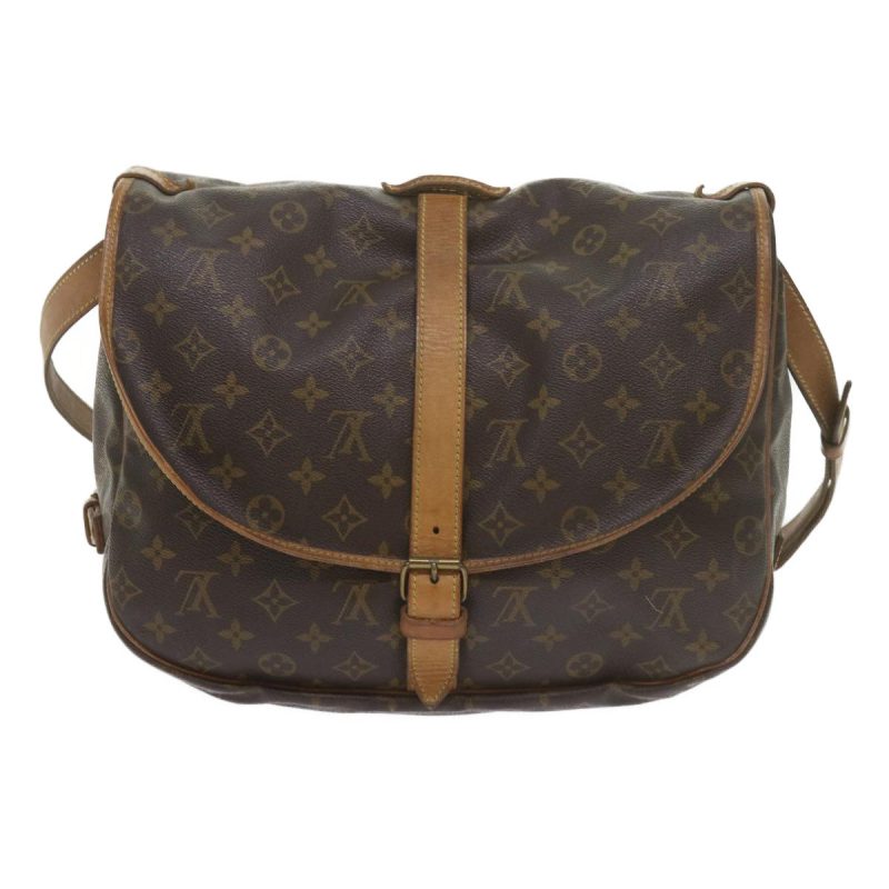 Louis Vuitton Saumur 35  Canvas Shoulder Bag - Barde - Image 2