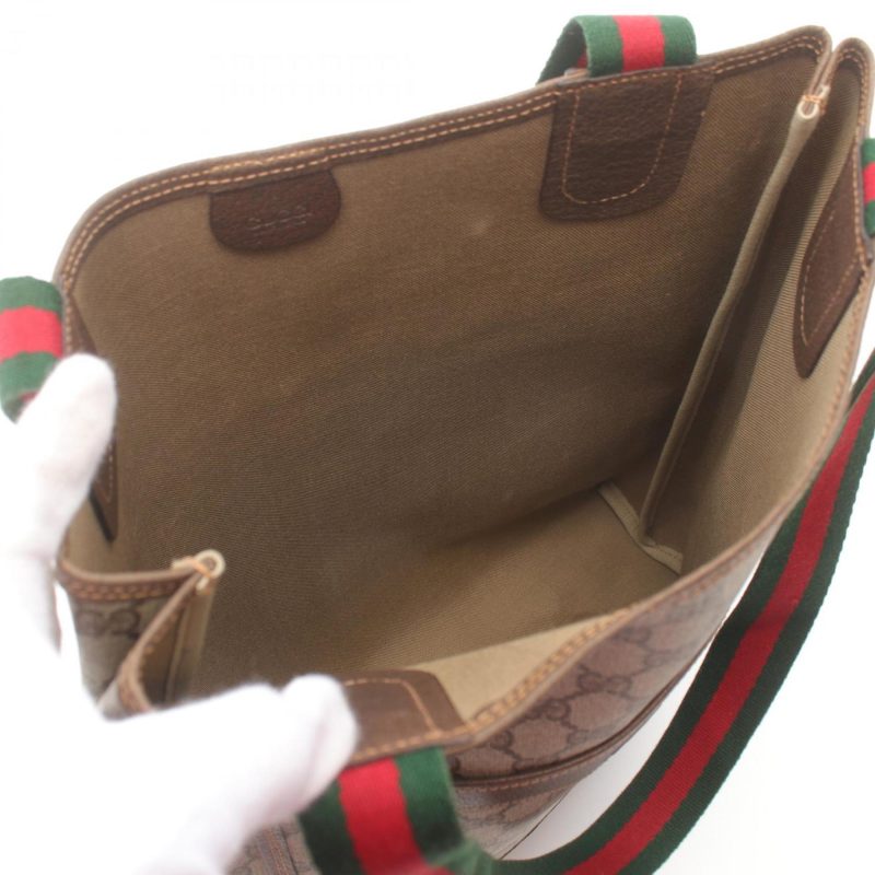 Gucci   Coated Canvas Leather Tote Bag (Pre-Owned) - Barde - Image 4