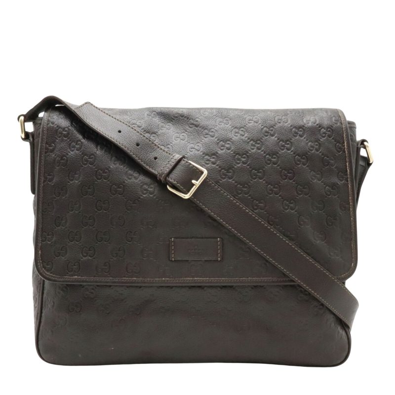 Gucci Guccissima  Leather Shoulder Bag () - Barde