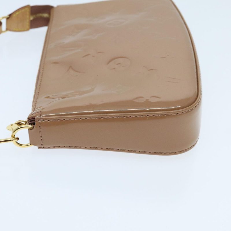 Louis Vuitton Pochette Accessoire  Patent Leather Clutch Bag - Barde - Image 4