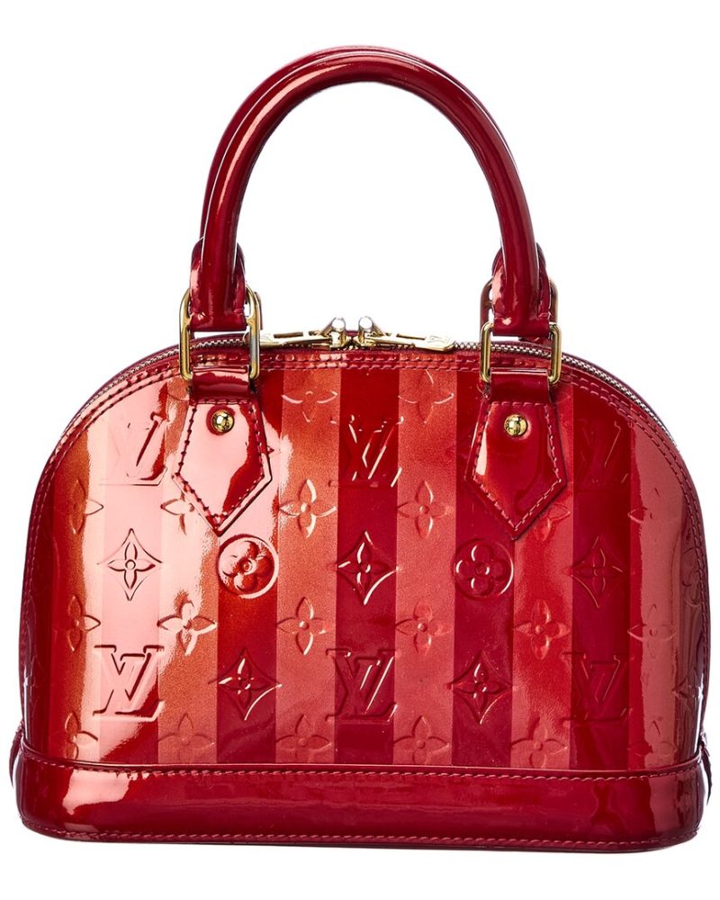 Louis Vuitton Red Monogram Vernis Leather Alma BB ( ) - Barde - Image 2
