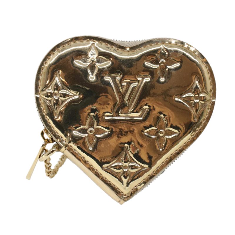 Louis Vuitton Porte Monnaie Coeur  Patent Leather Wallet - Barde