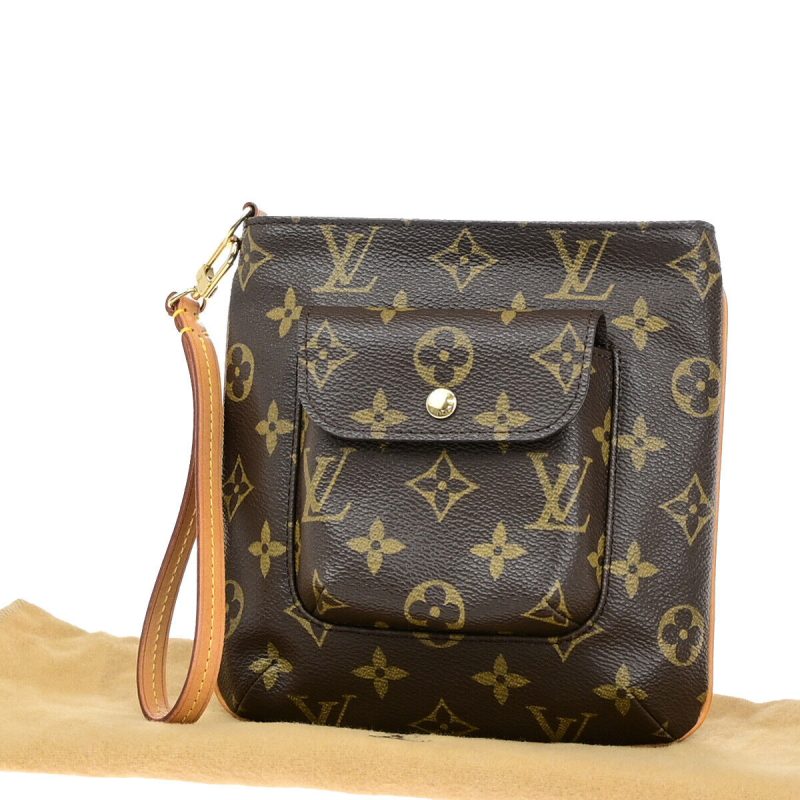 Louis Vuitton Partition  Canvas Clutch Bag - Barde