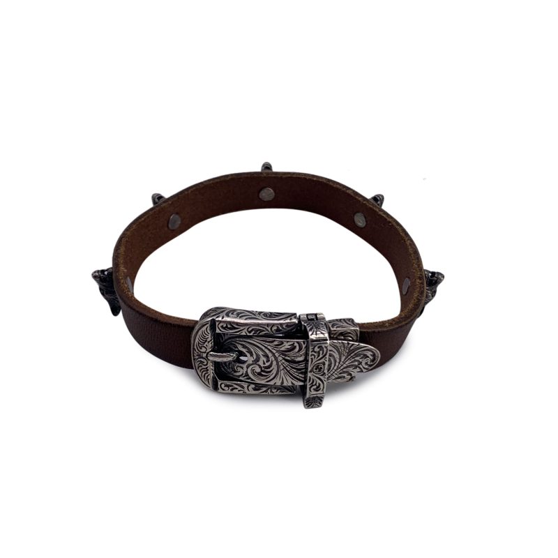 Gucci Leather Bracelet - Barde - Image 4